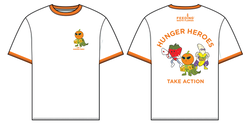 Hunger Heroes Tshirt - White