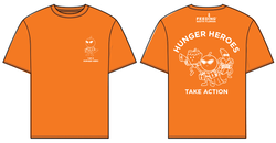 Hunger Heroes T-shirt - Orange